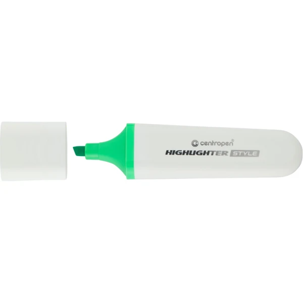 Маркер Highlighter Style 6252 1-4,6 мм клиноподібний зелений, Centropen
