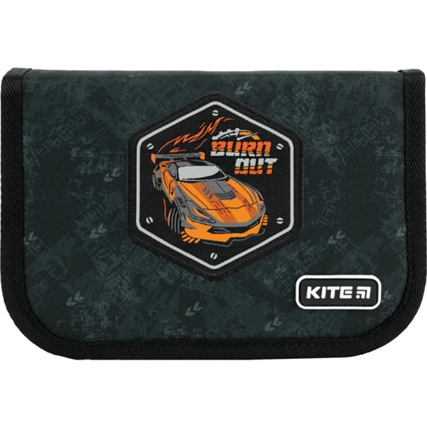 Пенал Kite 1 від., 1 відв., без наповнення K22-621-4 Burn Out