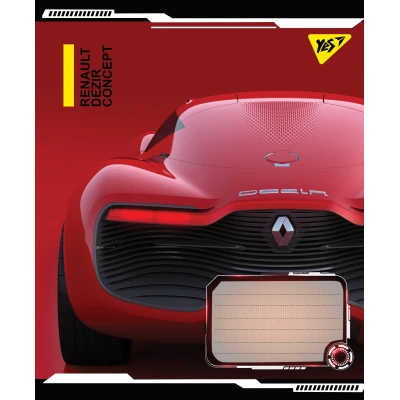 Зошит А5/18 арк кліт YES Dezir concept, 766326