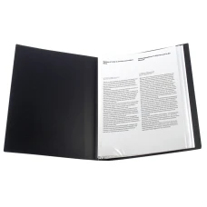 Дисплей-книга 40 файлів, чорна 1040-01-А