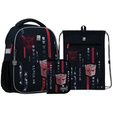 Набір рюкзак + пенал + сумка для взуття Kite SET_TF22-555S Transformers