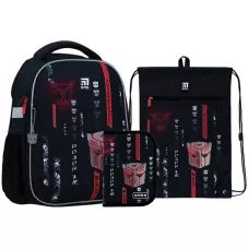 Набір рюкзак + пенал + сумка для взуття Kite SET_TF22-555S Transformers