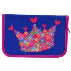 Пенал твердий Smart одинарний з двома клапанами HP-04 Cool Princess 532012