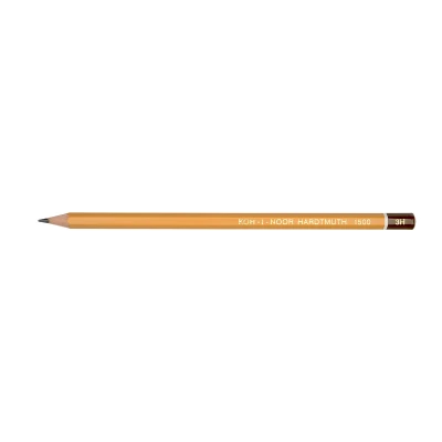 Олівець графітний 1500, 3Н, Koh-i-noor