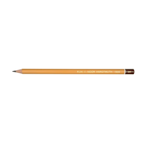 Олівець графітний 1500, 3Н, Koh-i-noor