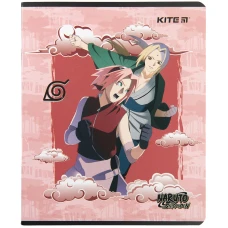 Зошит 24 арк., лінія, гібр. лак + УФ лак, Naruto NR23-239 Kite