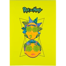 Блокнот-планшет A5, 50арк, клітинка, Rick and Morty RM22-194-2 Kite