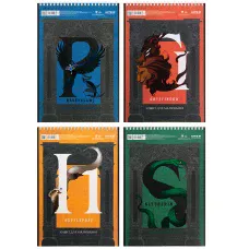 Зошит для малювання, 30 арк., спір., гібр. лак + УФ лак, Harry Potter HP23-243 Kite