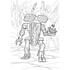 Розмальовка А4 "Robot Heroes", 12 с. 741098