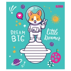 Зошит А5/12 арк лінія 1В Space friends, 765795