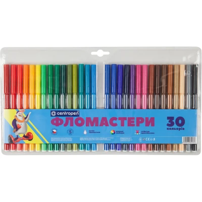 Фломастери 7790/30 ТП, набір 30 шт., Centropen