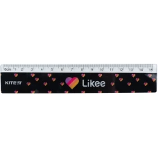 Лінійка пластикова, 15см. Likee LK22-090 Kite