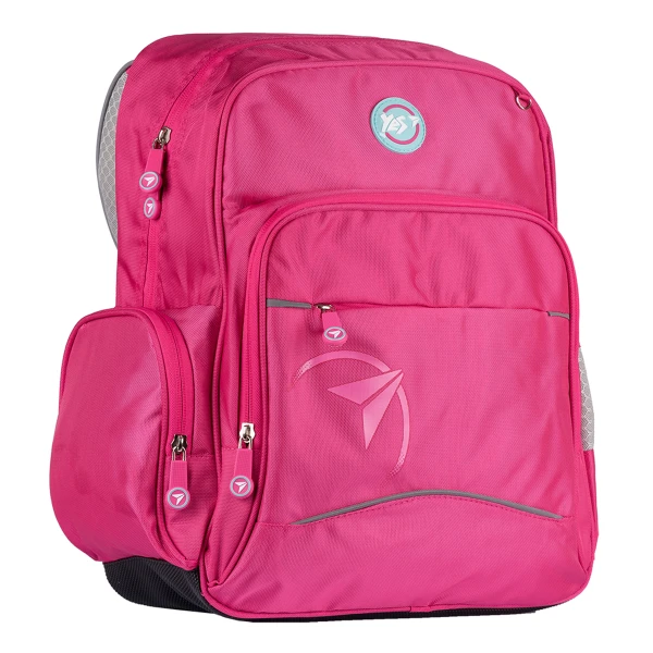 Рюкзак шкільний YES S-80-2 "College time", рожевий 39*32*15см., 557873