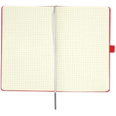 Книга записна Partner Lux, 125*195, 96арк, кліт, червоний, Tryzub 8202-06-3-A