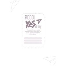 Діловий записник А5 недат. YES "Chill out", тверд., 432 стр., блакитний 252045