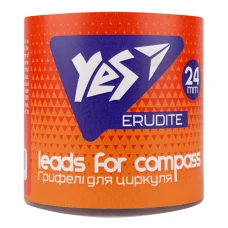 Грифелі 24 мм для циркуля в тубусі, 220087 YES
