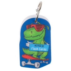 Картки для запису іноземних слів, 80 арк, Dinosaur K21-358-3 Kite