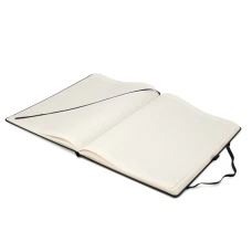Книга записна Partner Grand, 210*295, 100 арк, кліт, чорна, 8203-01-A