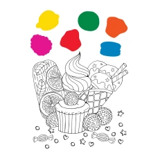 Водна розмальовка YES "Yummy cupcakes" 742845