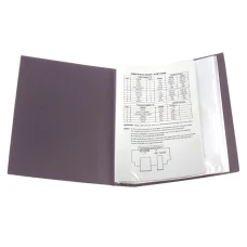 Дисплей-книга 80 файлів, сливова 1280-11-A