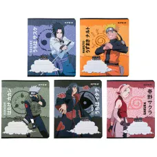 Зошит 12 арк., лінія, гібр. лак + УФ лак, Naruto NR23-234 Kite