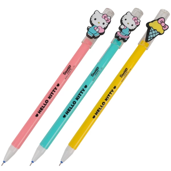 Ручка гелева "пиши-стирай", синя Hello Kitty HK23-352 Kite