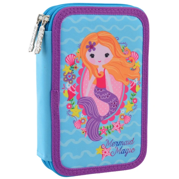 Пенал твердий Smart подвійний HP-01 Mermaid 532242