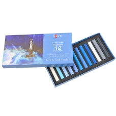 Пастель суха худож. “Sea colours”, "Santi" 12 кол., 353273