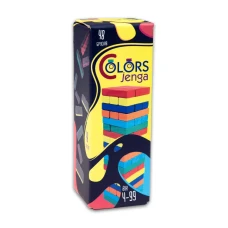 Настільна гра Strateg Colors Jenga 48 брусків українською мовою 30717