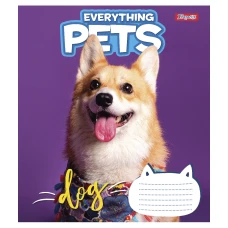 Зошит А5/36 арк кліт 1В Be Everything pets, 765928
