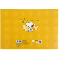 Зошит для малювання, 12 арк., скоба, гібр. лак + УФ лак, Peanuts Snoopy SN22-241 Kite
