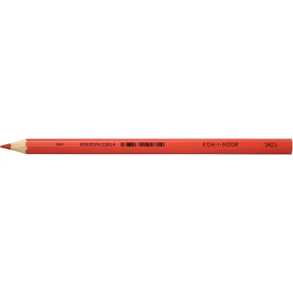 Олівець кольоровий, червоний, 3421 Koh-i-noor
