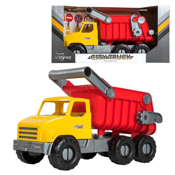 Авто "City Truck" самоскид 39368 (6) "Tigres" у коробці
