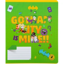 Зошит 18 арк., клітинка, гібр. лак + УФ лак, DC Comics DC22-236 Kite