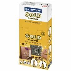 Маркер Gold 2670 1мм. золотий, Centropen