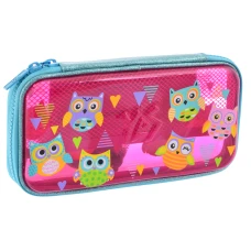 Пенал твердий пластик 3-D HP-07 Funny owls 22,5*5*10см., 532322 YES