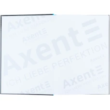 Книга записна А4, 80арк., кліт, тверда обкл., Colors, блакитна 8421-05-A