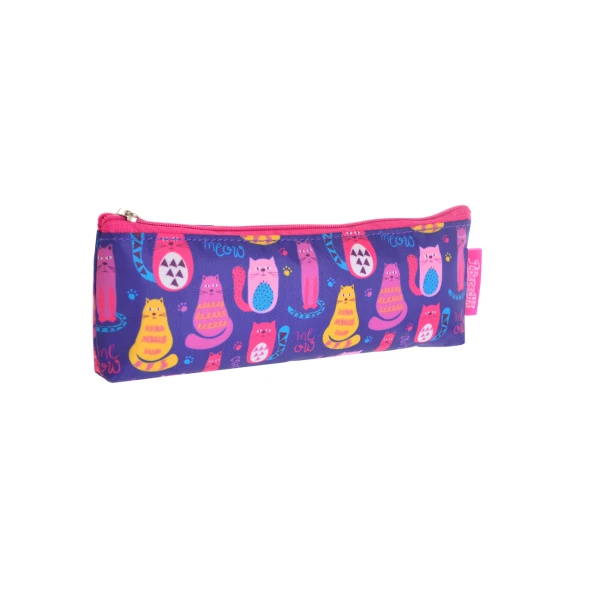 Пенал мякий ТР-02 21*6*3см Cute cats, 532347, 1Вересня