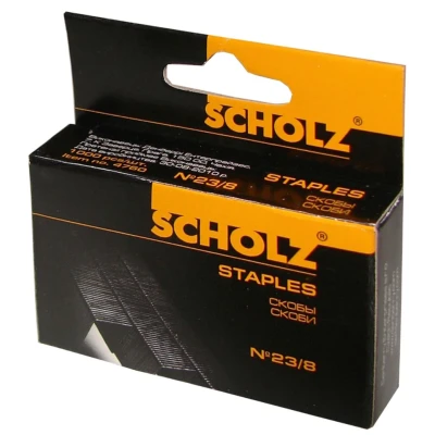 Скоби 23/8, 1000 шт., 4760, Scholz