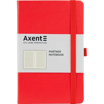 Книга записна Partner, 125*195, 96арк, лінія, червона 8308-05-A