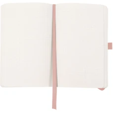 Книга записна Partner Soft Skin,125*195, 96арк, кліт, пудрова 8616-24-A