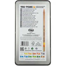 Олівці кольорові TRI-TONE 11+1, мет.кор., 3442 Koh-i-noor