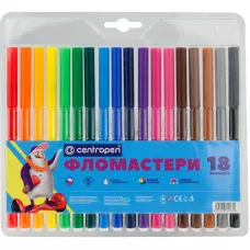 Фломастери 7790/18 ТП, набiр 18 шт, Centropen