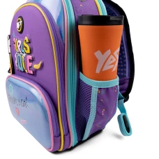Рюкзак шкільний каркасний YES S-30 JUNO ULTRA Premium "Girls style" 36*27*18см., 553203