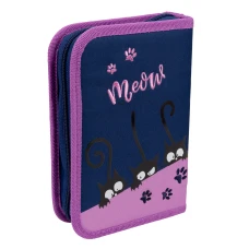 Пенал твердий YES одинарний з клапаном HP-03 Cats 533116