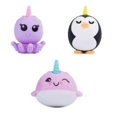 Гумки YES "Sea unicorns", набір 3шт, 560542