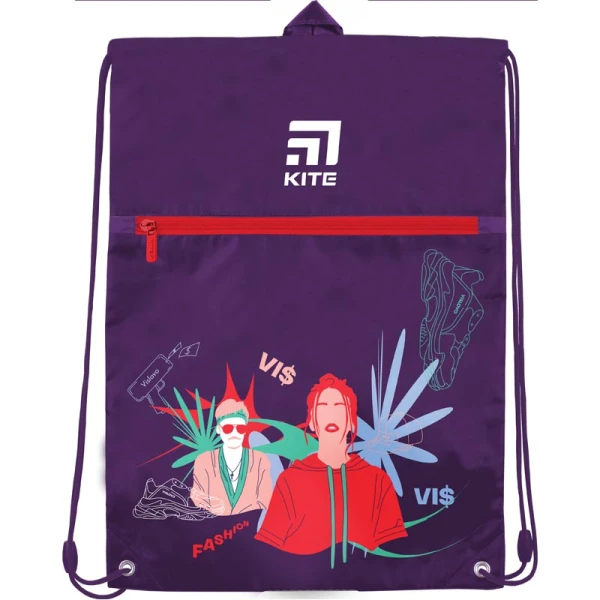 Сумка для взуття з кишенею Kite Education VIS19-601L-1