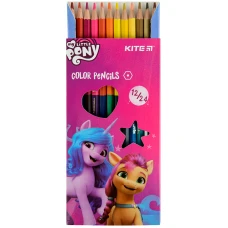 Олівці кольорові двосторонні, 12 шт. My Little Pony LP22-054 Kite