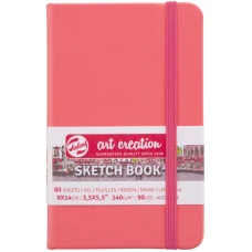 Блокнот для графіки Talens Art Creation 140г/м2, 9*14см, 80л., Coral, Royal Talens