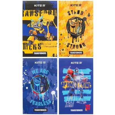 Блокнот-планшет А6, 50арк, нелінований Transformers TF23-195 Kite